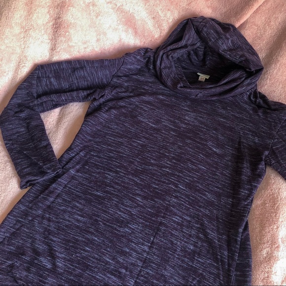 Women’s Medium Purple Merona Cowl Neck Sweater - Picture 4 of 5